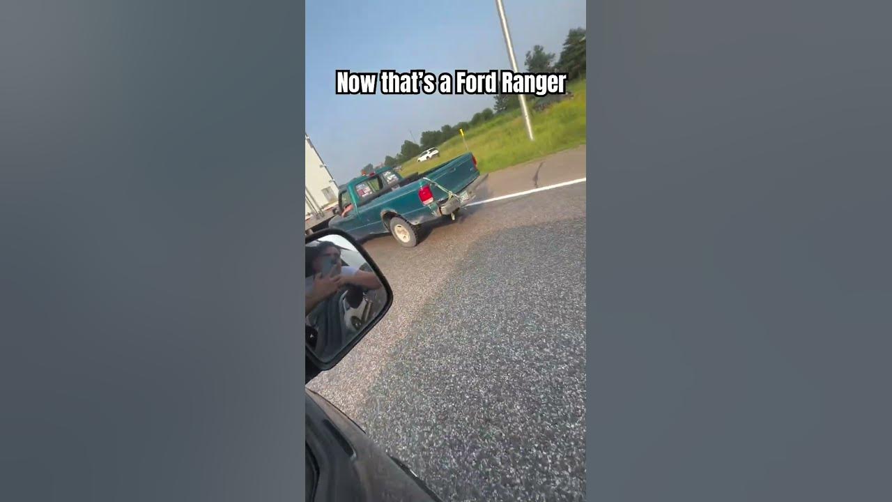 Now that’s a Ford Ranger #truck #fordperformance #automobile #fordranger #oldtruck #ford #road