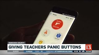 Panic buttons for teachers