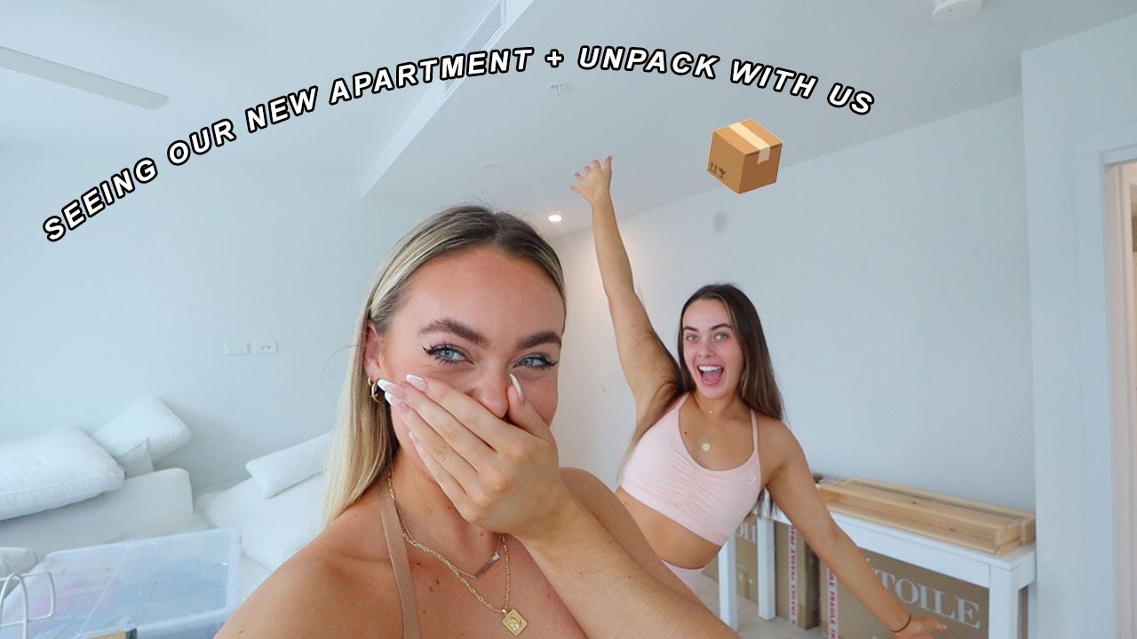 SEEING OUR NEW APARTMENT FOR THE FIRST TIME *finally*
