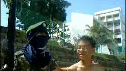 AHSNCC Tekan Day 2005 - Terrorist Beheading Demonstration