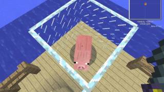 Minecraft Как простую свинью превратить в свинозомби
