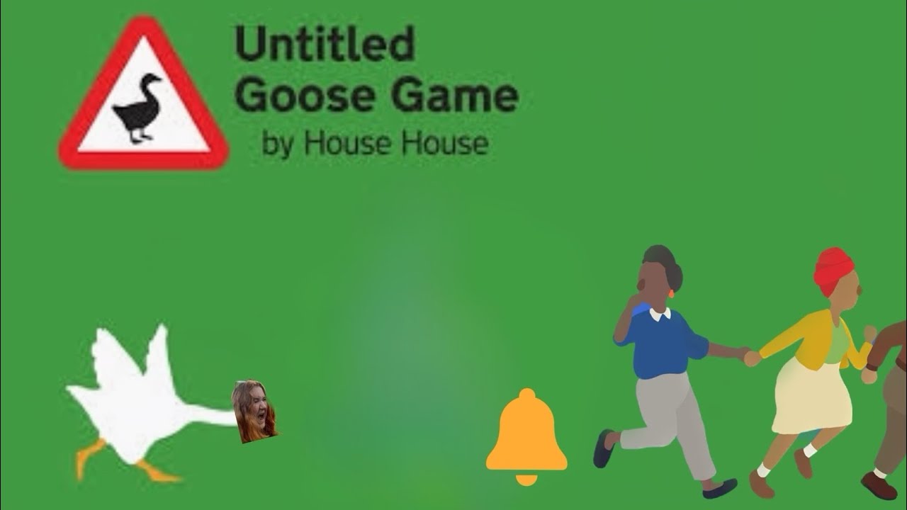 Tormenting the Groundskeeper! | Untitled Goose Game Ep. 1
