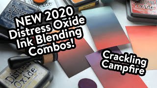 NEW 2020 Oxide Ink Blending Combos! Crackling Campfire!