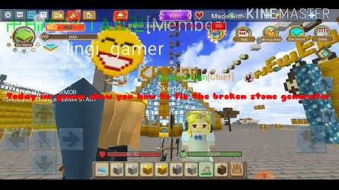 °How to fix Broken stone generator in skyblock[BlockmanGo BlockyMods]