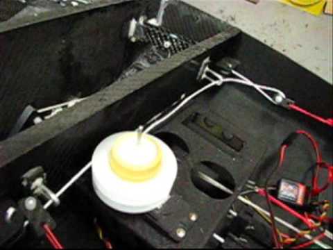 Système de quille pendulaire voilier RC
