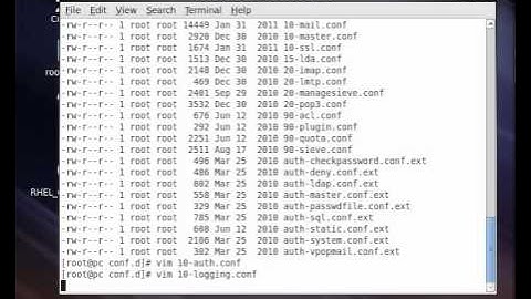 SquirrelMail Configuration part - I