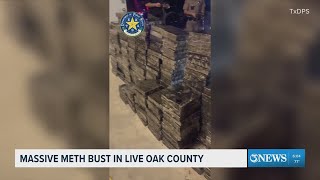 DPS seizes nearly 2,000 pounds of meth near George West