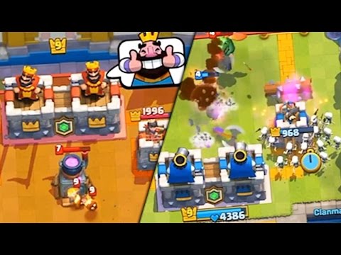 Clash Royale - New Team Battle | New Gamemode 2vs2 Clan Battle | Update March 2017