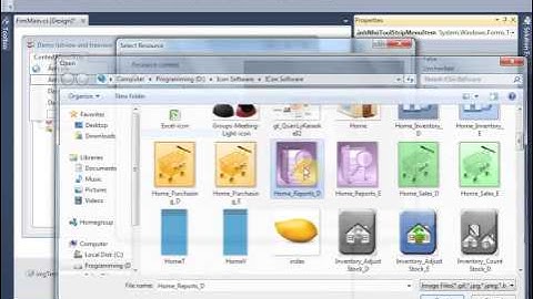 Demo Listview and Treeview