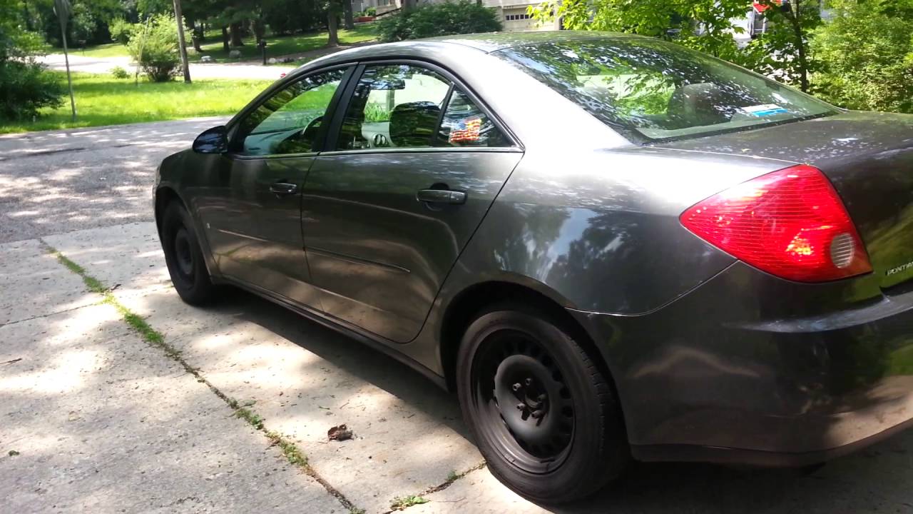 Cold start Pontiac g6 straight pipe YouTube
