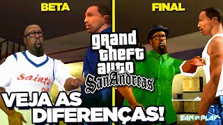 COMO ERA o GTA San Andreas ANTES do LANÇAMENTO? - Veja Todas as Diferenças!