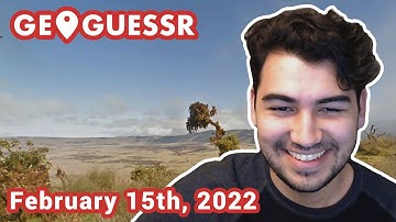 My BEST Geoguessr Daily Guess??? - Geoguessr Daily Challenge (February 15th, 2022)