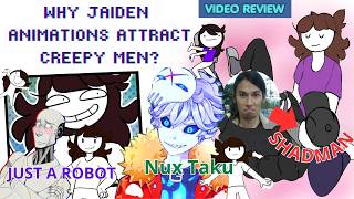 Creepy guy | Shadman, Nux Taku, Just a Robot. The Jaiden Animations Case