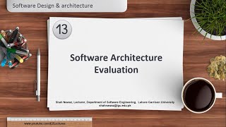 Details 13-Software Architecture Evaluation Methods Guide