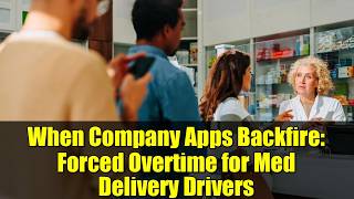When Company Apps Backfire: Forced Overtime for Med Delivery Drivers