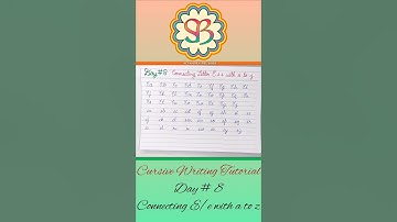 Cursive Writing Tutorial #handwriting #shorts #viral #calligraphy #hobby #kids #writing