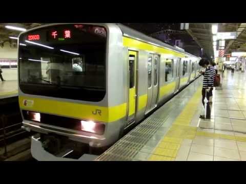 JR東日本E231系0番台「中央・総武線各駅停車　千葉行き」＠秋葉原駅発車