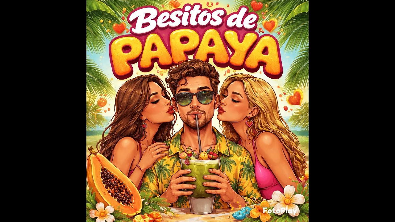BESITOS DE PAPAYA 🥭🥭. chico del mar dj music 