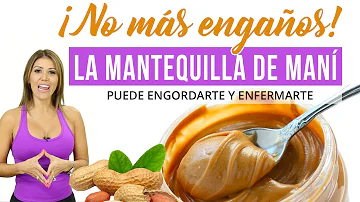 ¿Es buena la mantequilla de cacahuete para el vientre plano?