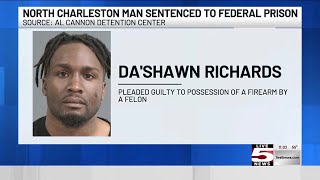 VIDEO: Judge sentences N. Charleston man found with loaded gun while out on bond for murder