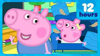 🔴 LIVE: FULL EPISODES George And Baby Evie Adventures 🍼 Peppa Pig | 12 HOURS OF HD CARTOONS