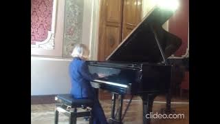 ALBERTO CARTUCCIA CINGOLANI (8y.o.) plays Liszt Etude op.1 no.4