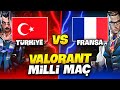 TÜRK RADİANTLAR vs FRANSIZ RADİANTLAR Valorant Maçı | Milli Maçlar Serisi  #1