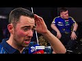 EMOTIONAL SCENES as Luke Humphries celebrates beating Luke Littler in Premier League final 🏆