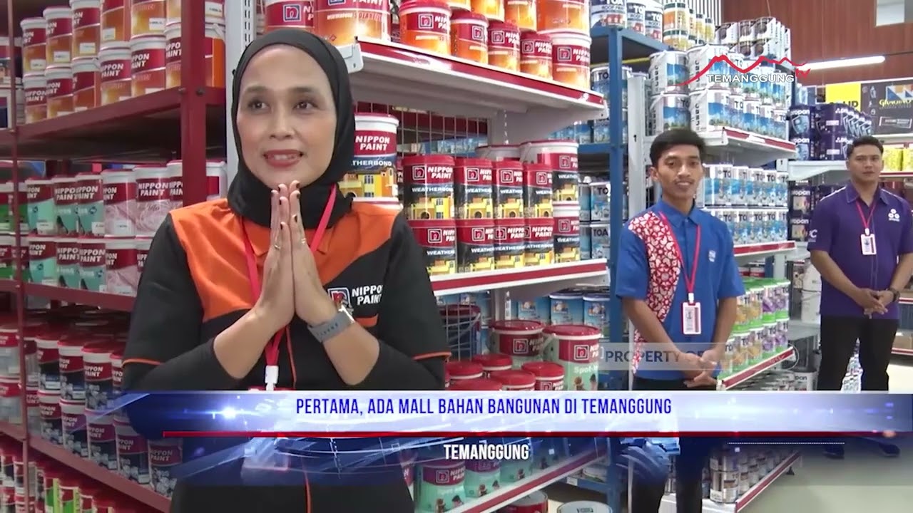 SATU SATUNYA MALL BAHAN BANGUNAN TERBESAR DI TEMANGGUNG