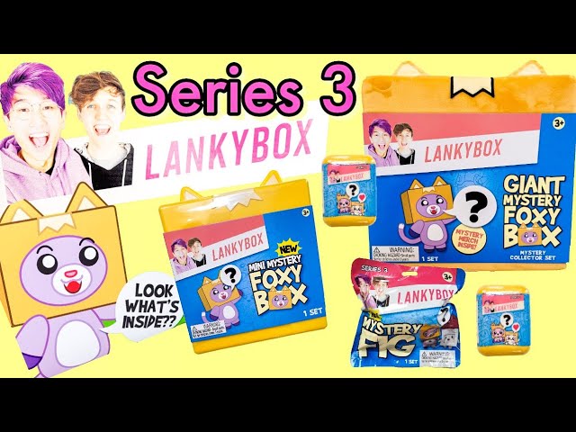 Lankybox Mystery Squishy Figure Pack Collectable Toy SERIES 3