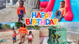 TYLER TURNS 2😍 | My Son Birthday Beach Vlog #babyboy #babybirthdaycelebration #beach #birthday