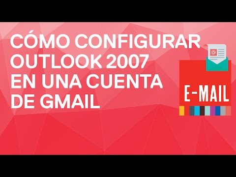 Video: ¿Cómo configuro Outlook 2007 para Outlook?