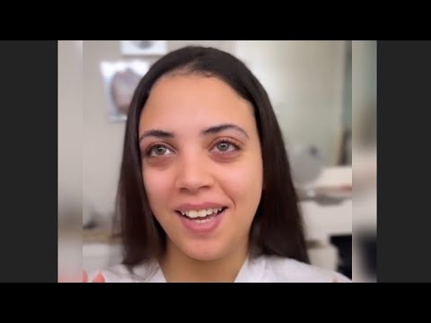 تكون بنفس ملامحها متتغيرش بس انا غيرت الحواجب شويه بس عجبها اوى