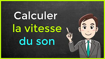 Quel est la vitesse de son ?