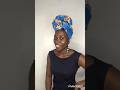 Quick and easy head wrap tutorial diy headwraptutorial headwrap tutorial youtubeshorts shorts