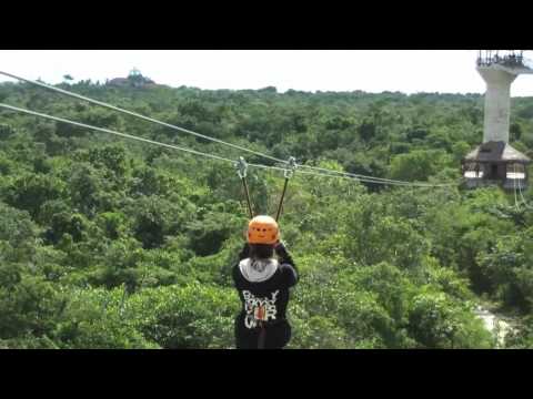 XPLOR Zip-line - Cancun Mexico