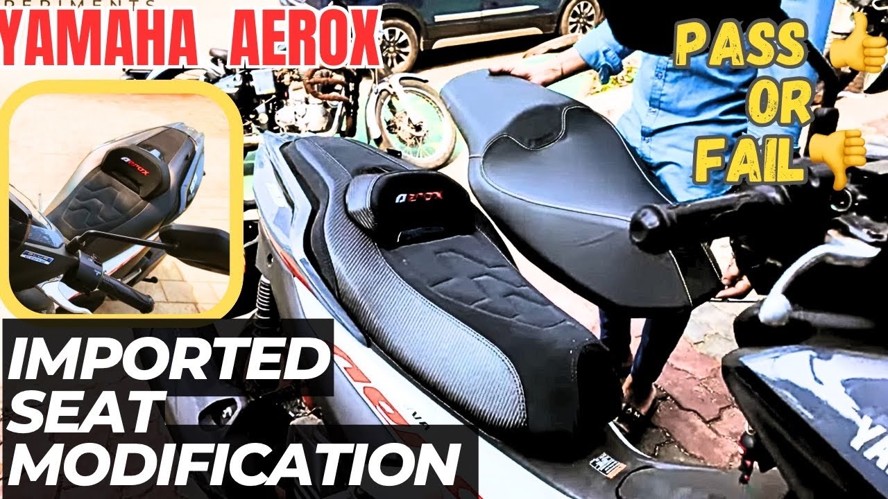 New Yamaha Aerox Mod | Trending Imported Touring Seat | Honest Usage ...