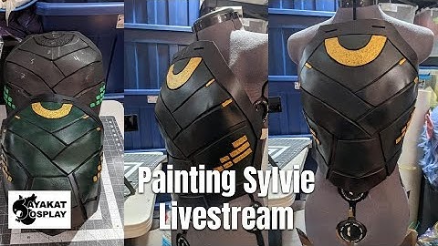 Painting Sylvie Breastplates