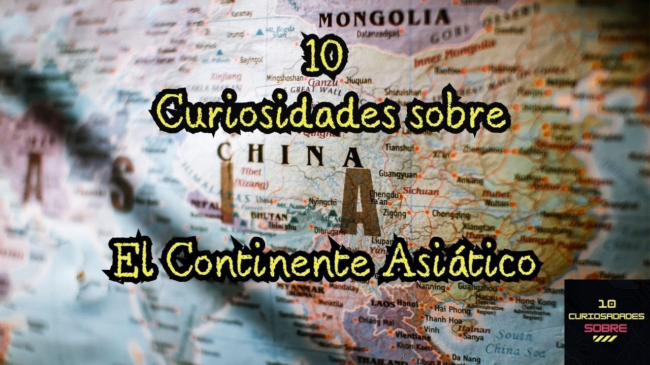 10 Curiosidades Sobre Asia - YouTube