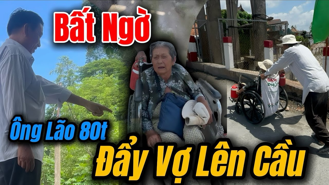Bất Ngờ, Trên Đường Phát Hiện Ông Lão 80t Làm Chuyện Này Giữa Trời Trưa Nắng
