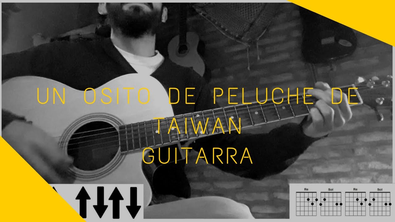 GUITARRA | Un Osito De Peluche De Taiwan - Los Autenticos Dec (Guitarra  cover/tutorial) Martin Lopez - YouTube