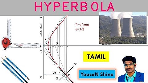 Hyperbola construction | Tamil | Engineering Graphics | Pravinkumar #YoucaNShine