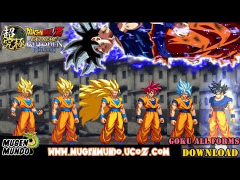 GOKU EVIL TRANSFORM SS GOD (DRAGON BALL MULTIVERSE MUGEN) - O MELHOR CHAR  DE ANOMALIAS (DOWNLOAD) 