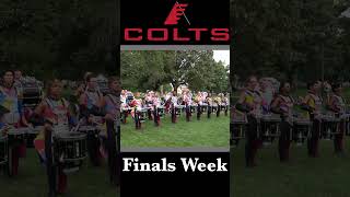 Colts Drumline - Box Drill in the Prelims Lot