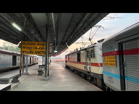 Journey Compilation In 16210 Mysuru Ajmer Express From Mysore To Pune Junction 