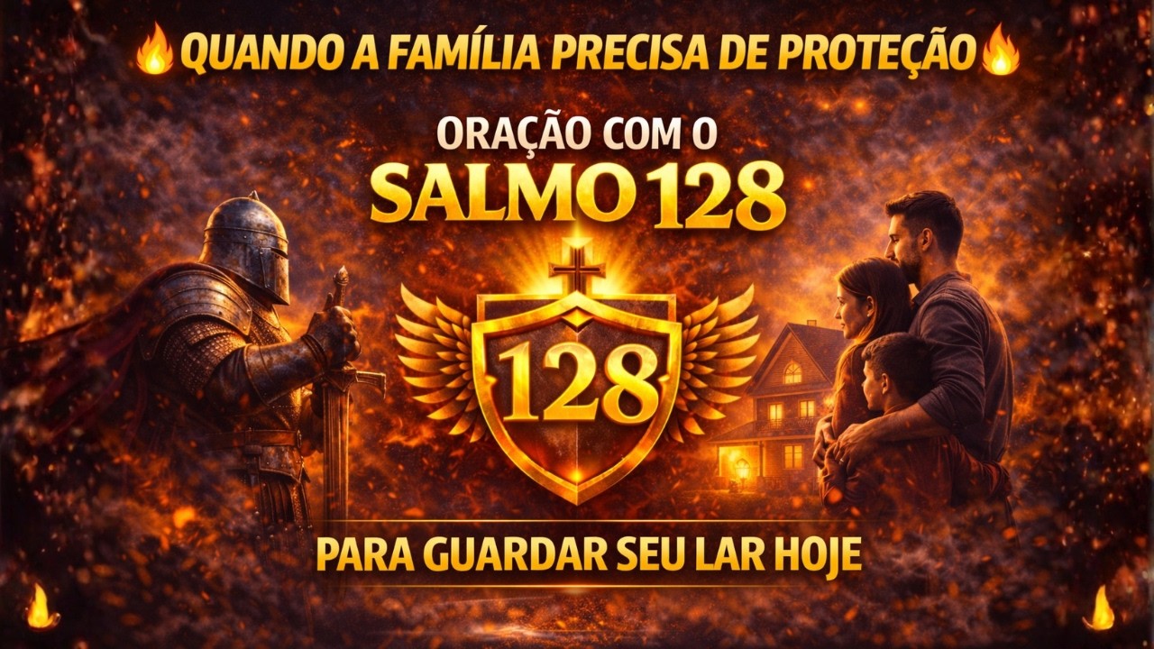 🔥 Quando a Família Precisa de Proteção — Oração Com o Salmo 128 Para Guardar Seu Lar Hoje