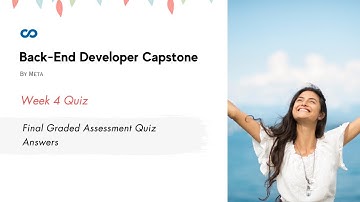 Back-End Developer Capstone Week 4 | Final Graded Assessment Quiz Answers