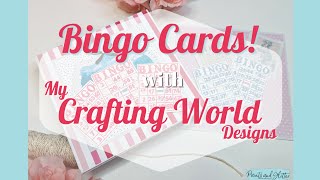 Guest Design for My Crafting World Designs | Bingo Cards