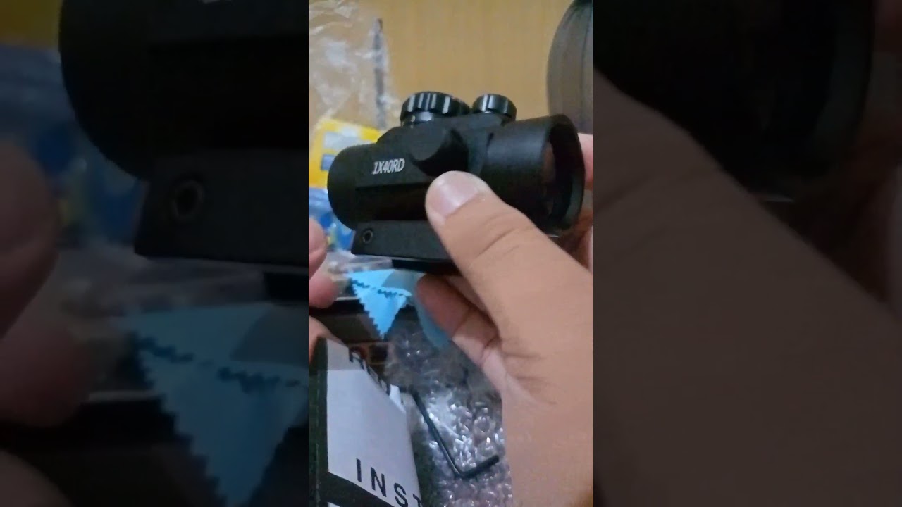 bukan 2X scope tapi 1X40 Red Dot Sight 