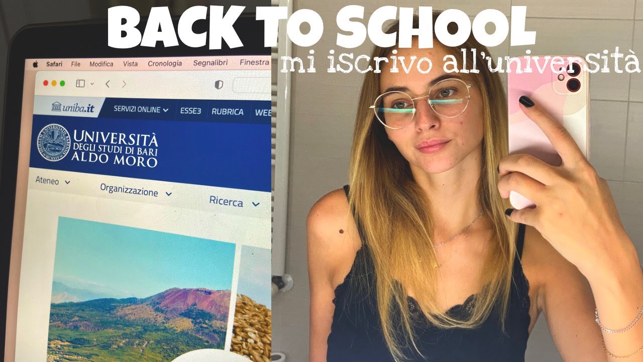 MI SONO ISCRITTA ALL'UNIVERSITA' PER LA SECONDA VOLTA 👩🏼‍💻 | back to school vlog